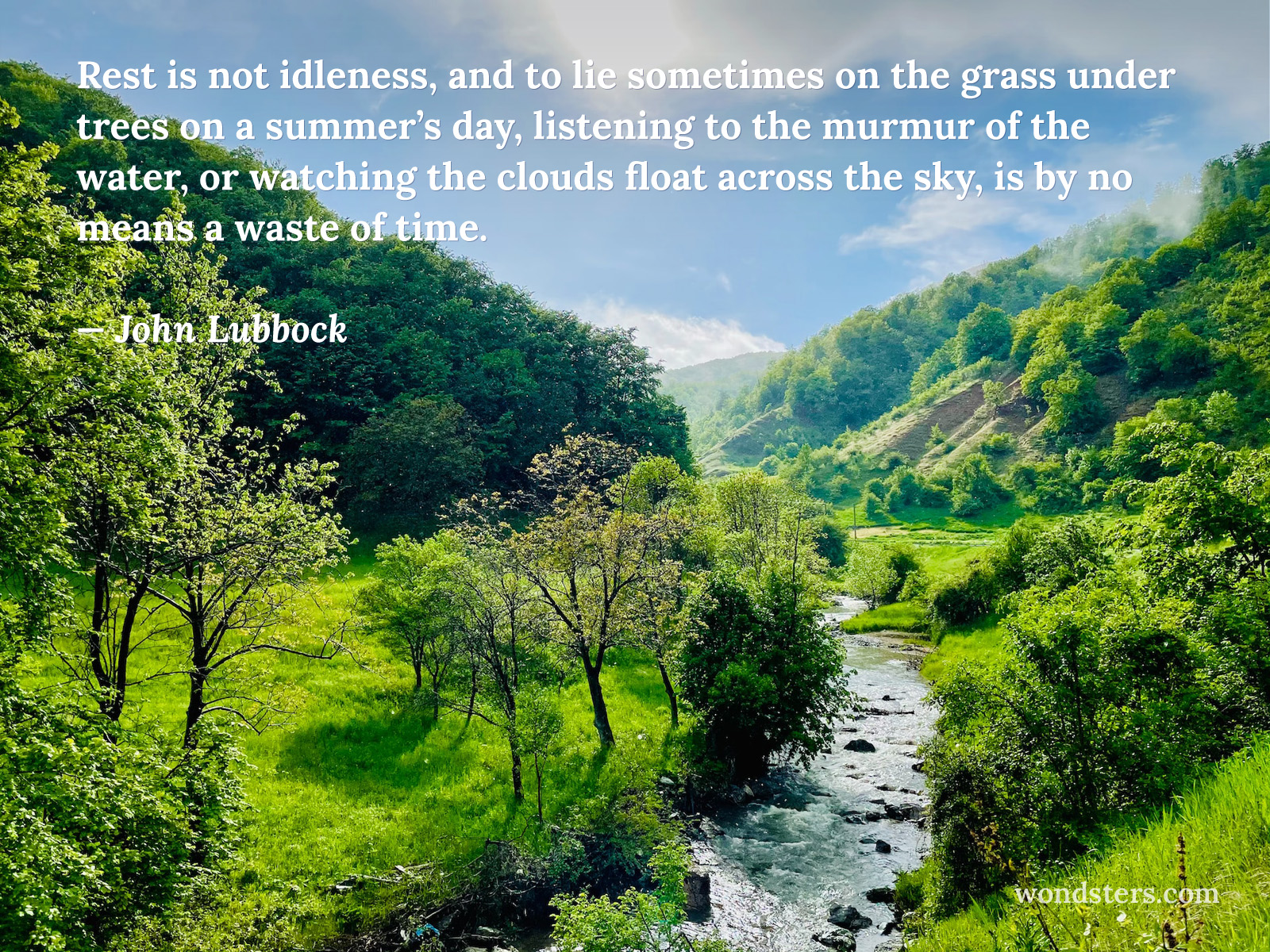 rest is not idleness